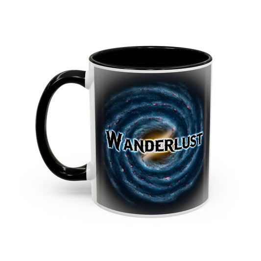 "Wanderlust" - Modern Accent Mug (11oz or 15oz)