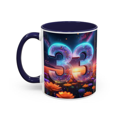 "33" - Modern Accent Mug [11oz or 15oz]
