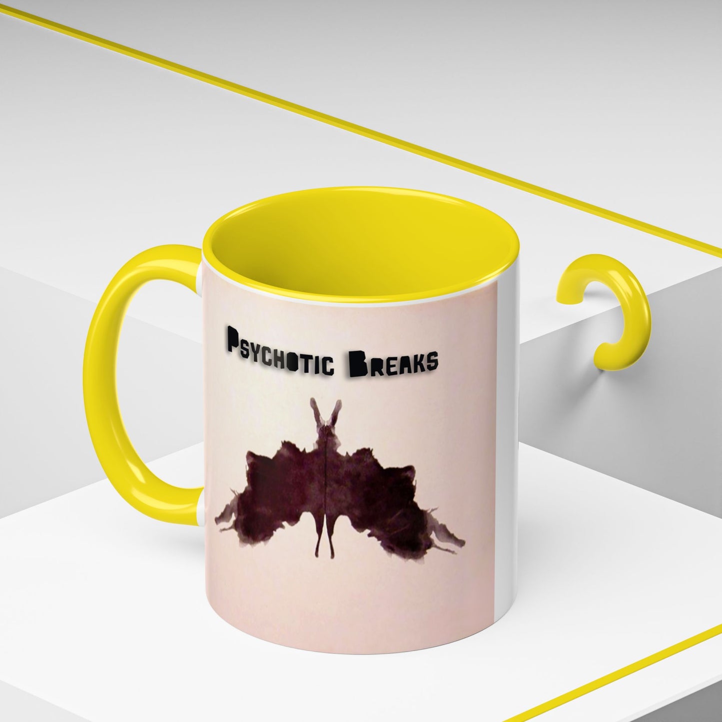 "Psychotic Breaks" - Modern Ceramic Mug [11oz or 15oz]