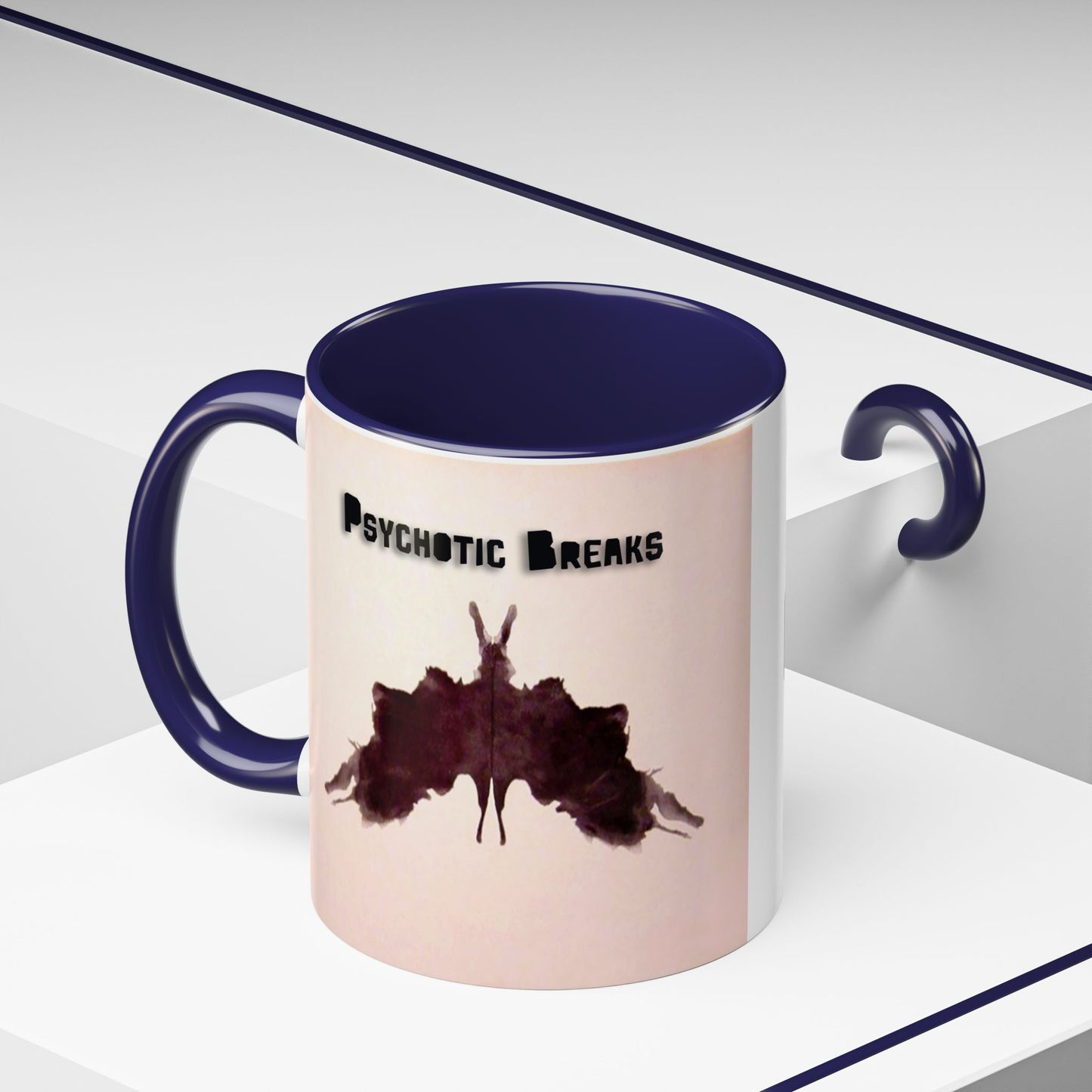 "Psychotic Breaks" - Modern Ceramic Mug [11oz or 15oz]