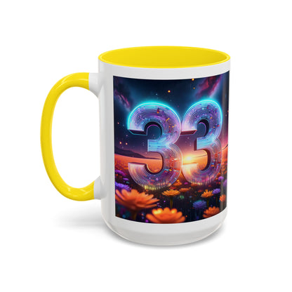 "33" - Modern Accent Mug [11oz or 15oz]