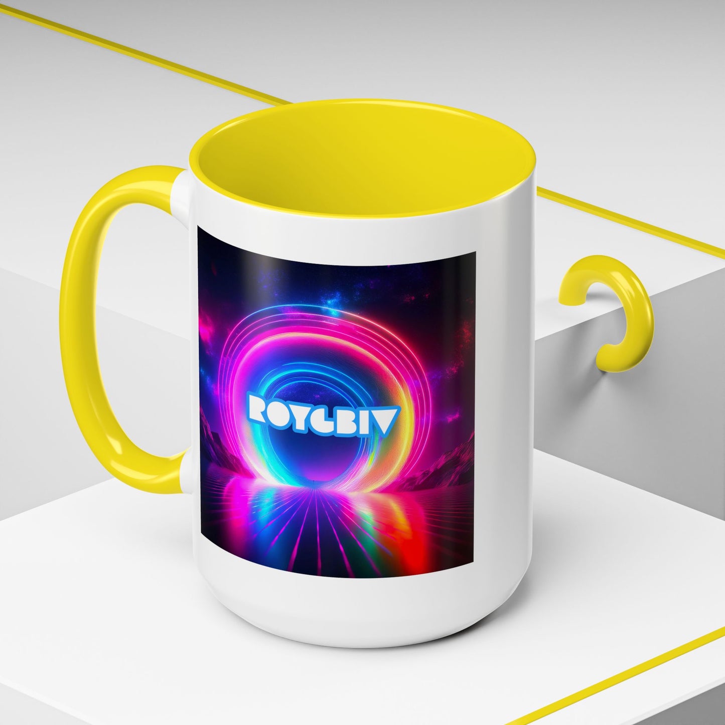 "ROYGBIV" - Modern Accent Mug [11oz or 15oz]