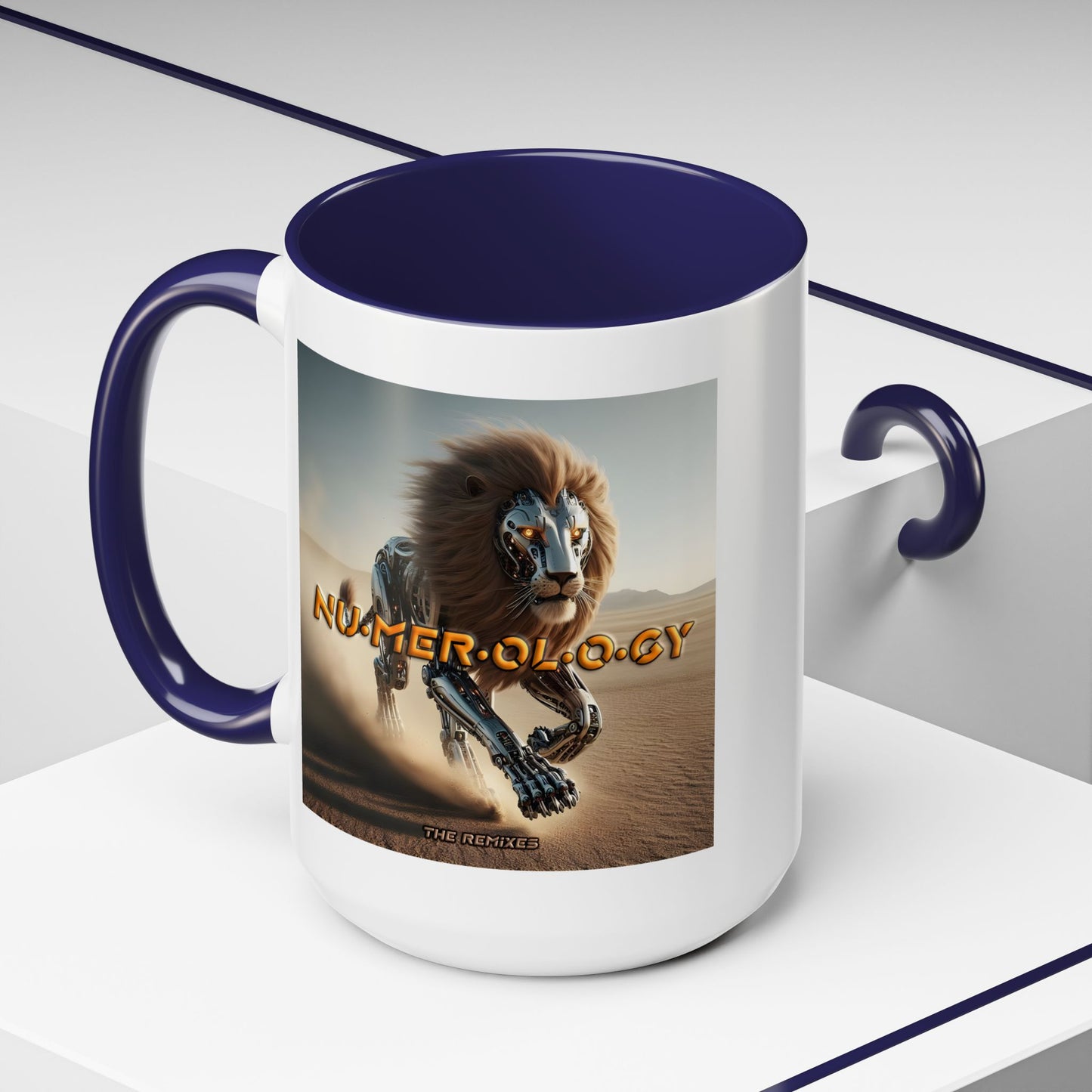 "Nu·mer·ol·o·gy - The Remixes" — Modern Ceramic Mug [11oz or 15oz]