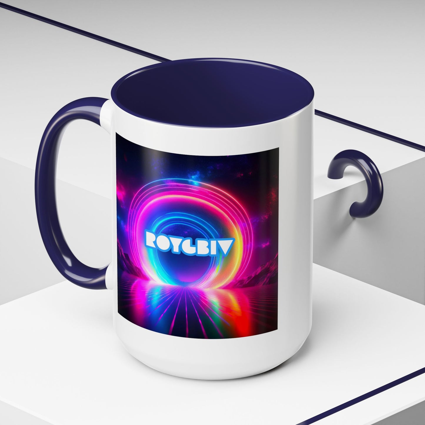 "ROYGBIV" - Modern Accent Mug [11oz or 15oz]