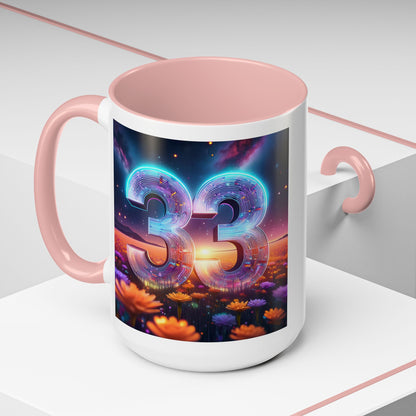 "33" - Modern Accent Mug [11oz or 15oz]