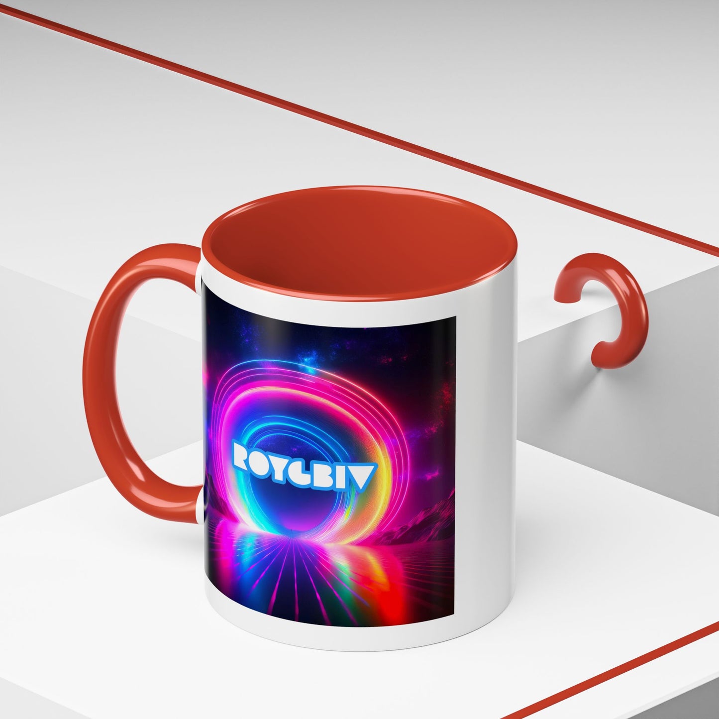 "ROYGBIV" - Modern Accent Mug [11oz or 15oz]