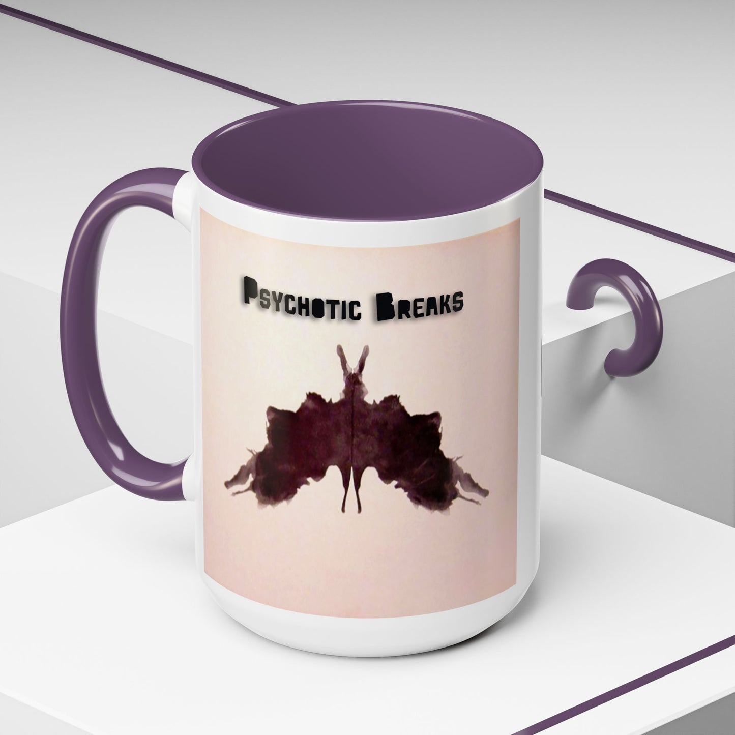 "Psychotic Breaks" - Modern Ceramic Mug [11oz or 15oz]