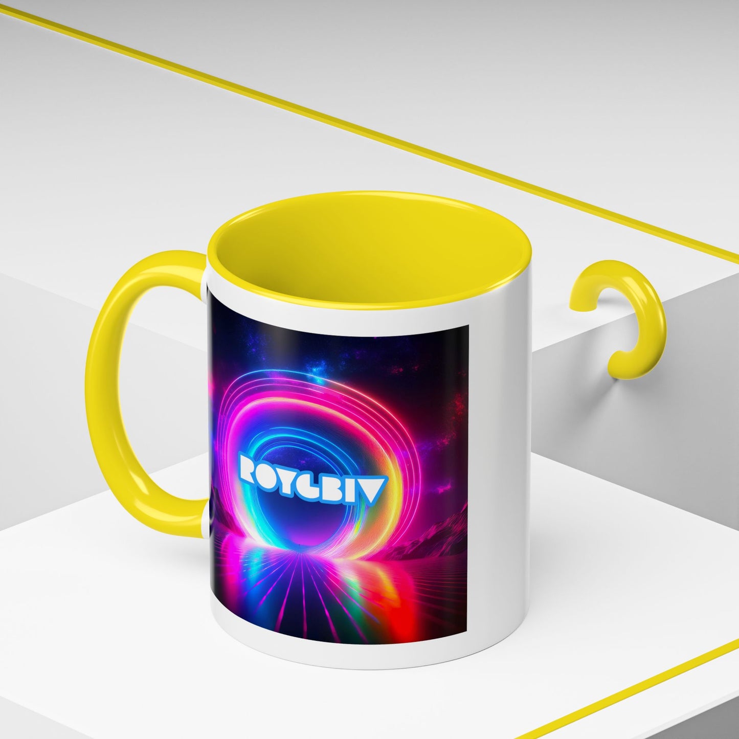 "ROYGBIV" - Modern Accent Mug [11oz or 15oz]