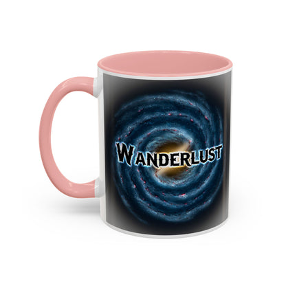 "Wanderlust" - Modern Accent Mug (11oz or 15oz)