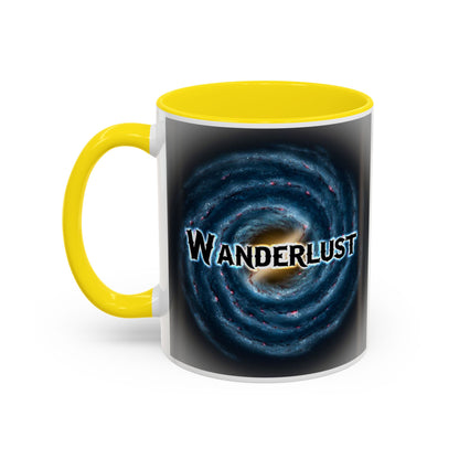 "Wanderlust" - Modern Accent Mug (11oz or 15oz)