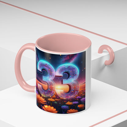 "33" - Modern Accent Mug [11oz or 15oz]