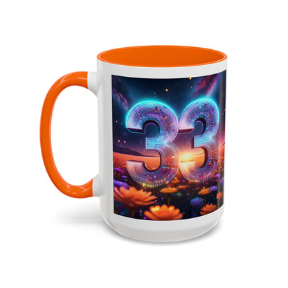 "33" - Modern Accent Mug [11oz or 15oz]