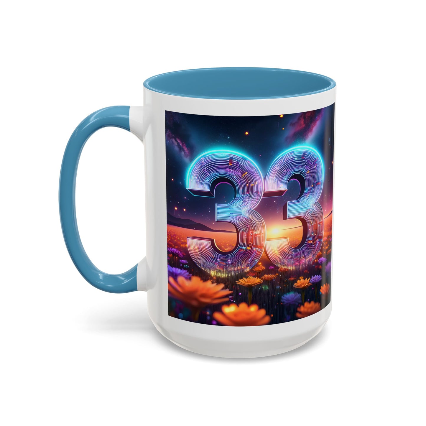 "33" - Modern Accent Mug [11oz or 15oz]