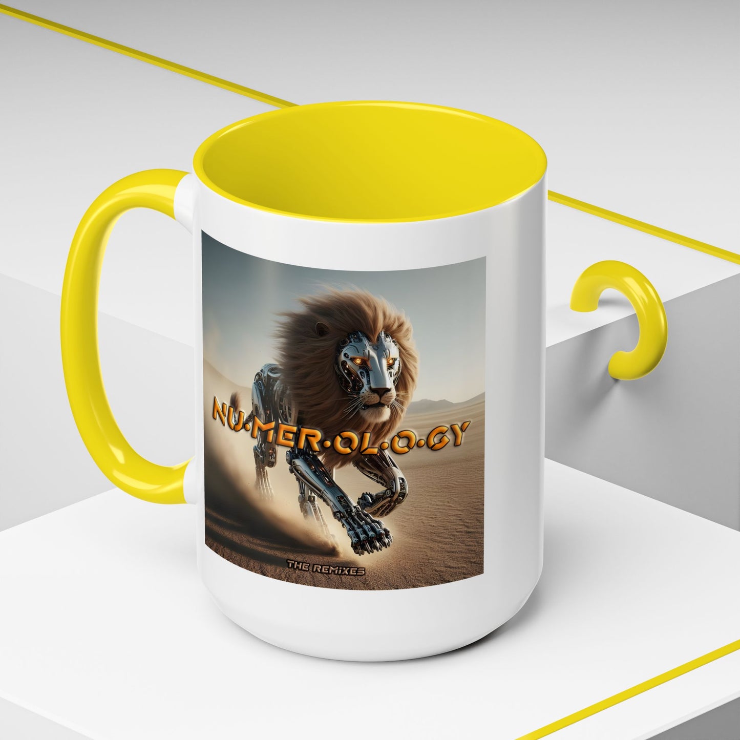 "Nu·mer·ol·o·gy - The Remixes" — Modern Ceramic Mug [11oz or 15oz]