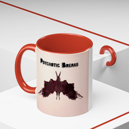 "Psychotic Breaks" - Modern Ceramic Mug [11oz or 15oz]