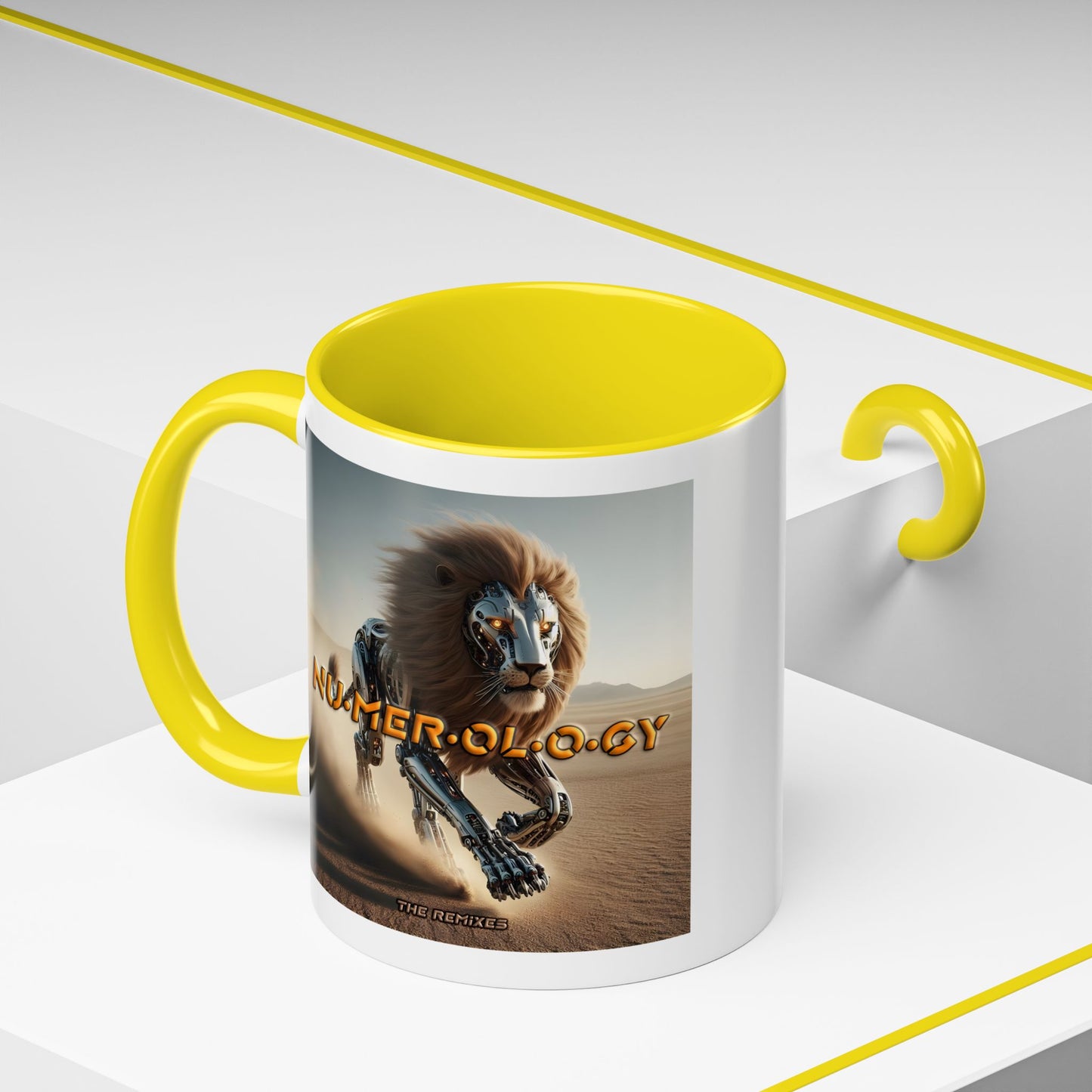 "Nu·mer·ol·o·gy - The Remixes" — Modern Ceramic Mug [11oz or 15oz]