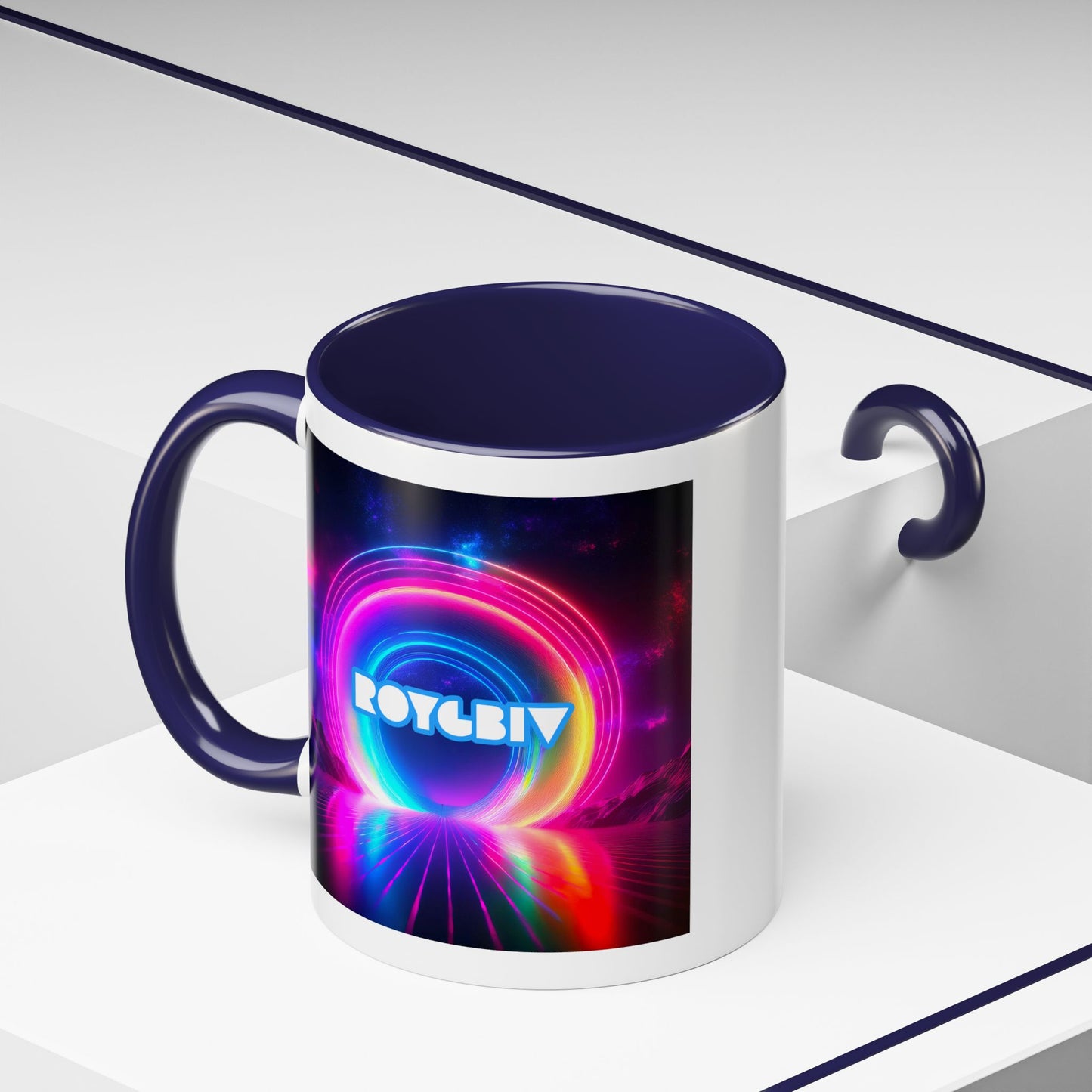 "ROYGBIV" - Modern Accent Mug [11oz or 15oz]