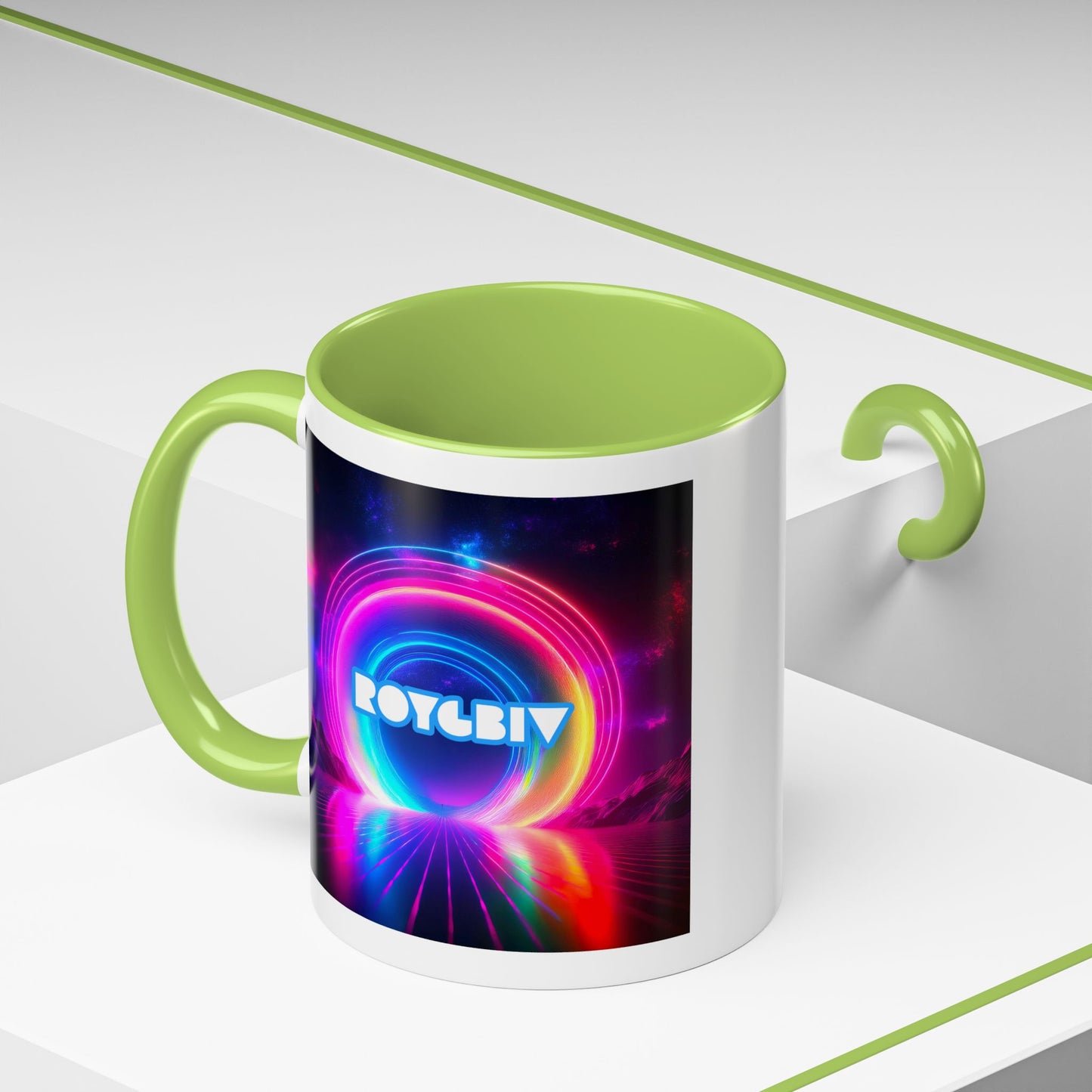 "ROYGBIV" - Modern Accent Mug [11oz or 15oz]