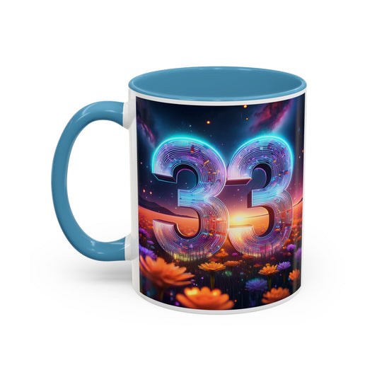 "33" - Modern Accent Mug [11oz or 15oz]