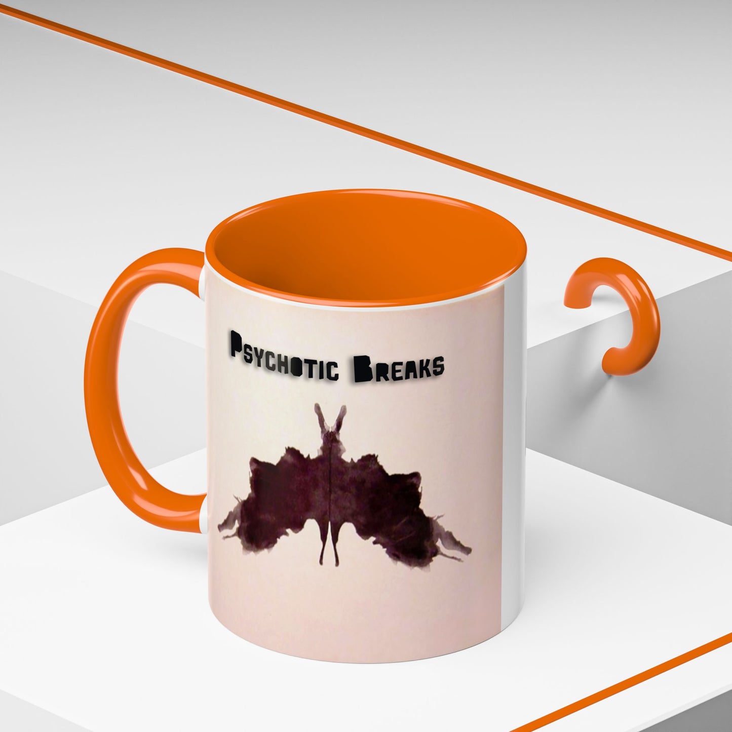 "Psychotic Breaks" - Modern Ceramic Mug [11oz or 15oz]