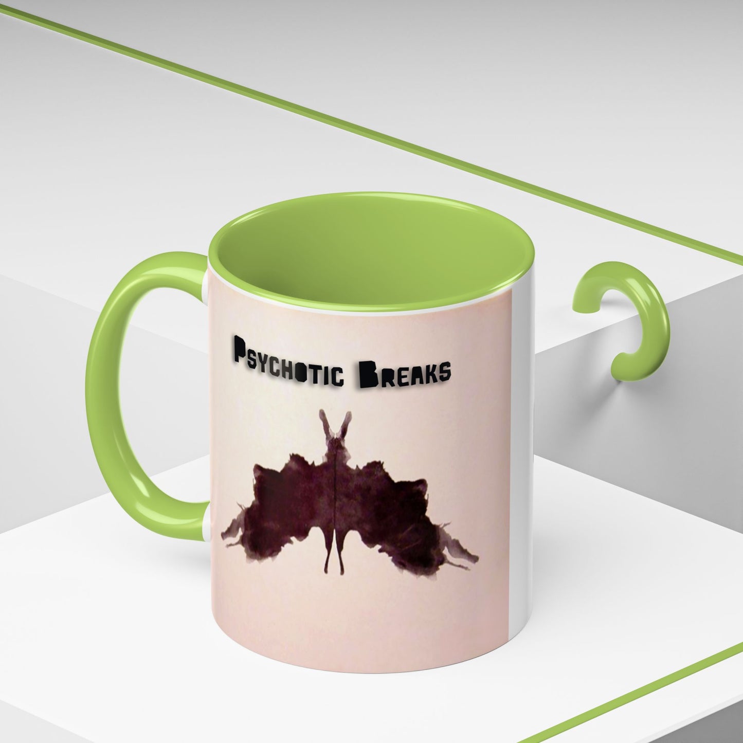 "Psychotic Breaks" - Modern Ceramic Mug [11oz or 15oz]