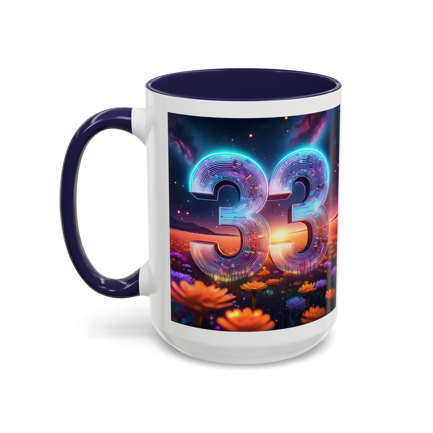 "33" - Modern Accent Mug [11oz or 15oz]