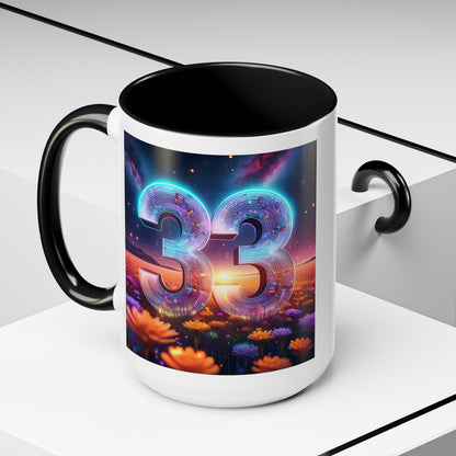 "33" - Modern Accent Mug [11oz or 15oz]
