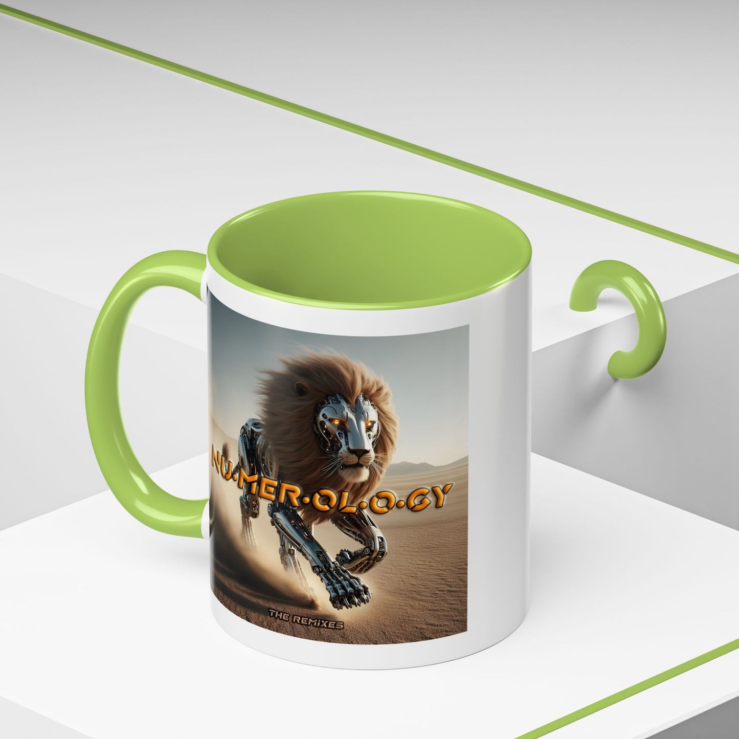"Nu·mer·ol·o·gy - The Remixes" — Modern Ceramic Mug [11oz or 15oz]