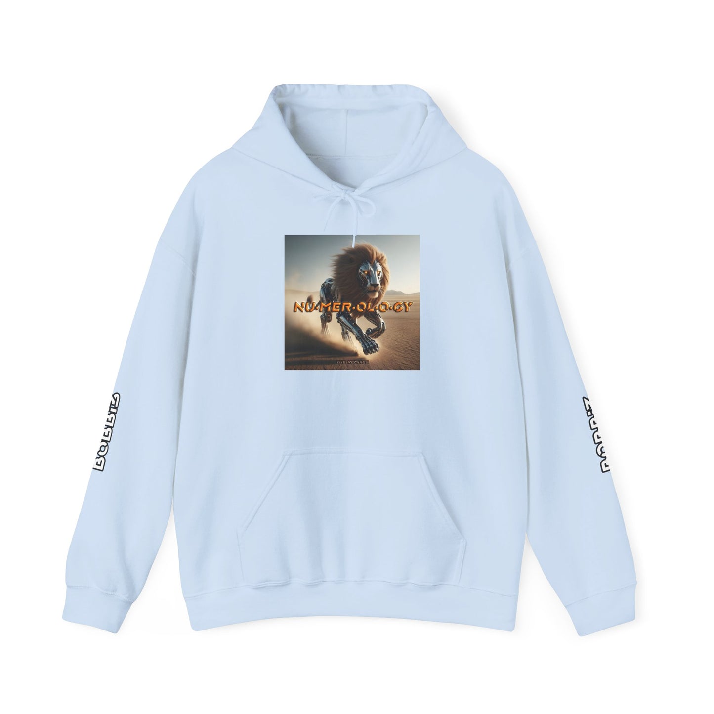 "Nu·mer·ol·o·gy - The Remixes" Album Hoodie by B0BBi3 [Unisex]