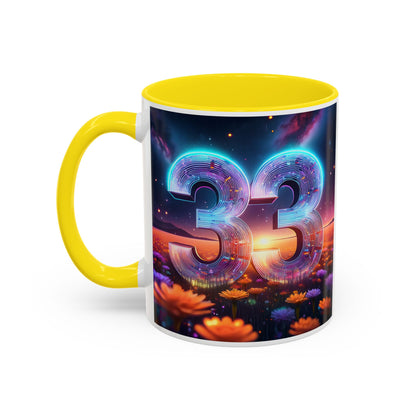 "33" - Modern Accent Mug [11oz or 15oz]