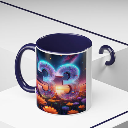 "33" - Modern Accent Mug [11oz or 15oz]