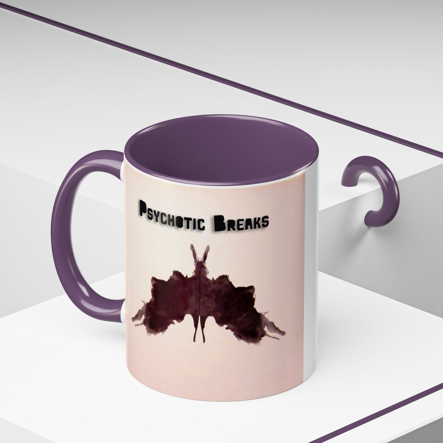 "Psychotic Breaks" - Modern Ceramic Mug [11oz or 15oz]