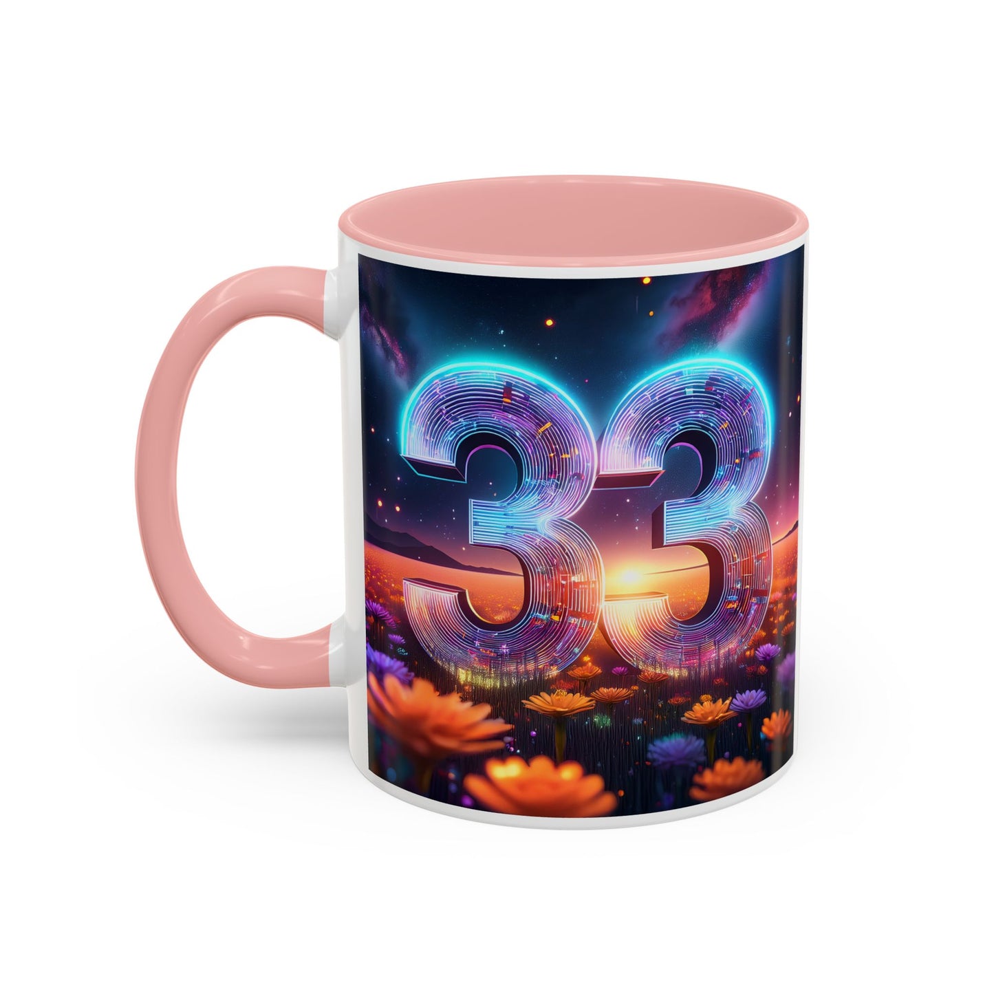 "33" - Modern Accent Mug [11oz or 15oz]
