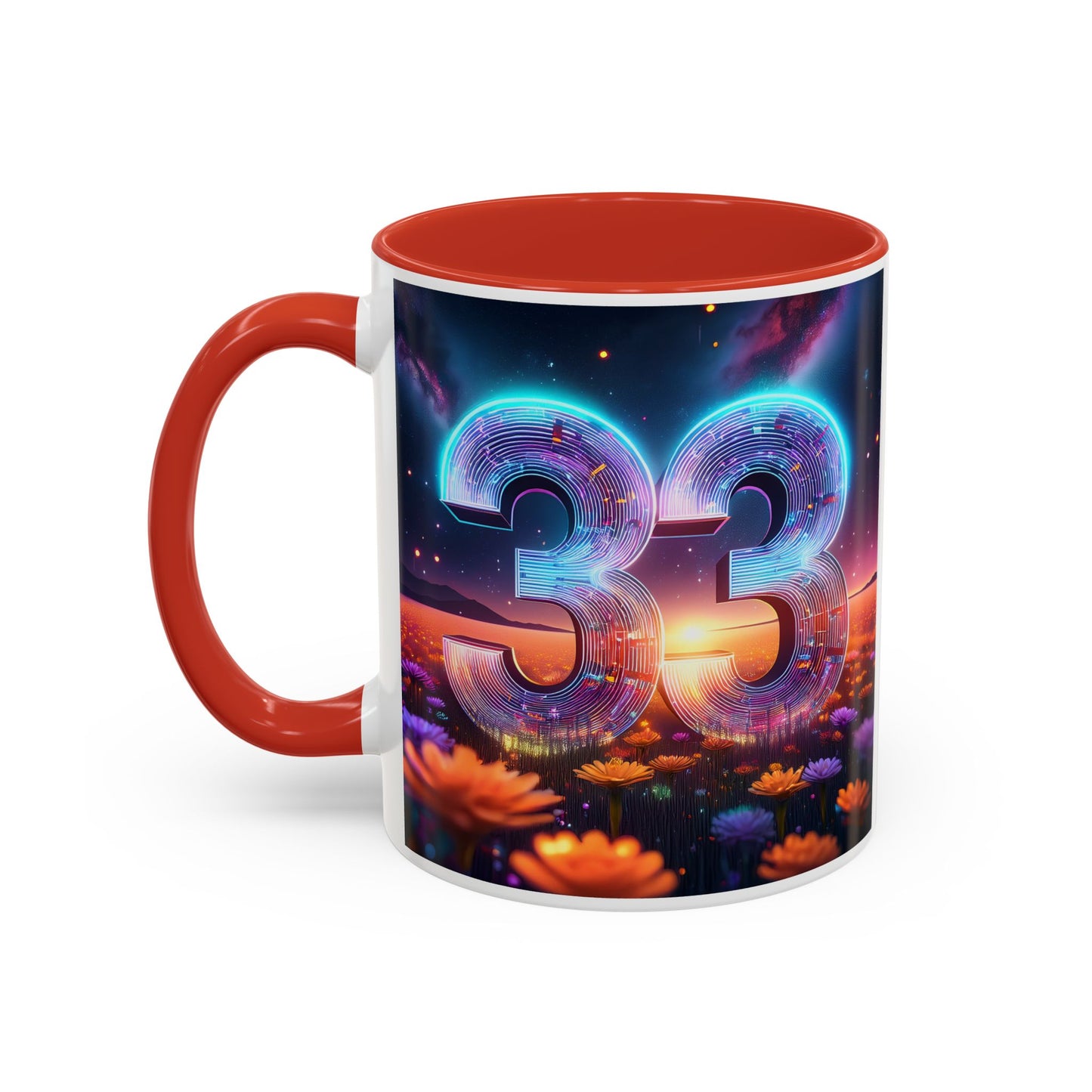 "33" - Modern Accent Mug [11oz or 15oz]