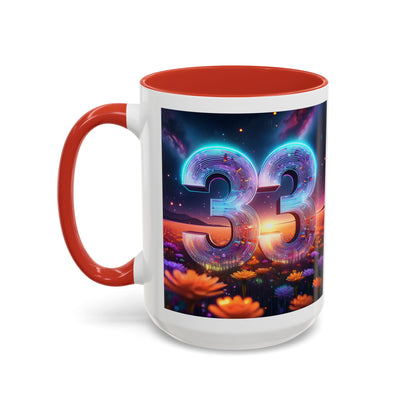 "33" - Modern Accent Mug [11oz or 15oz]