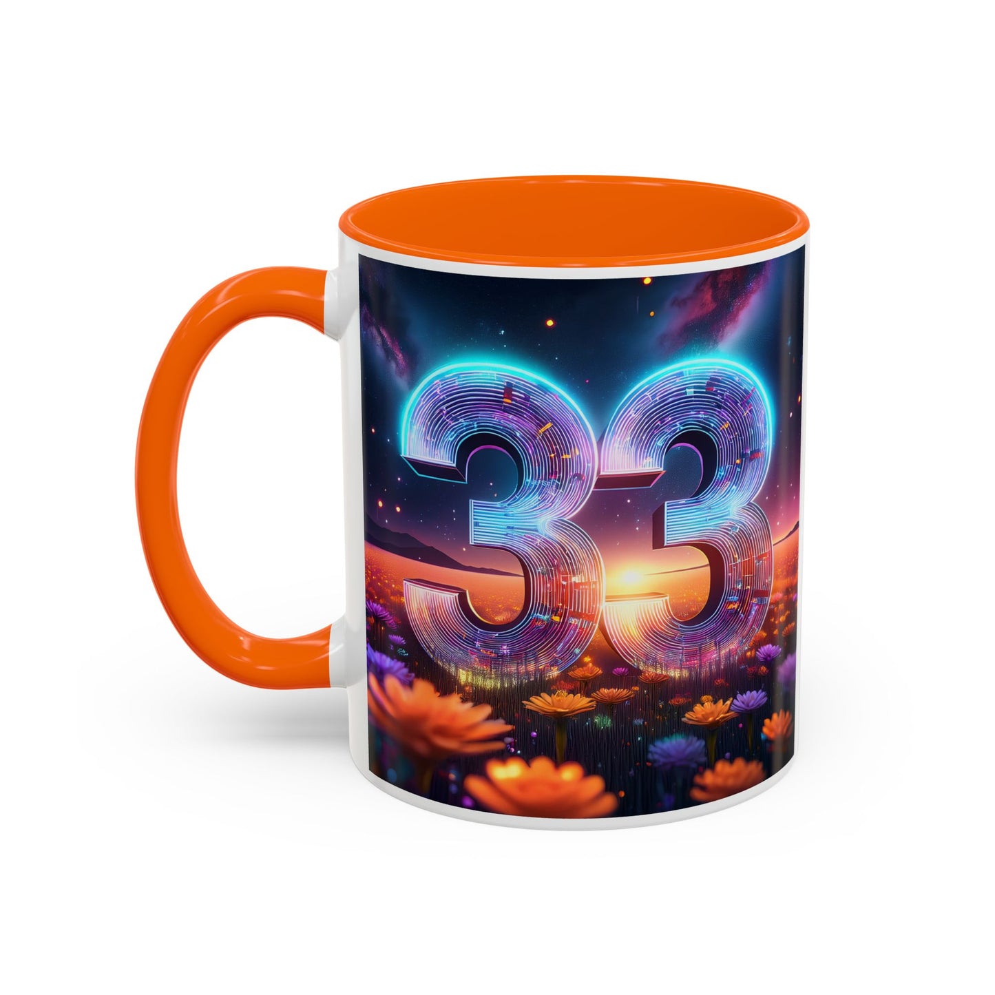 "33" - Modern Accent Mug [11oz or 15oz]