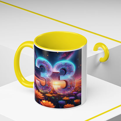 "33" - Modern Accent Mug [11oz or 15oz]