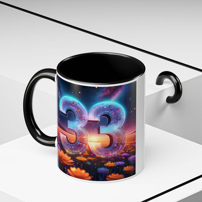 "33" - Modern Accent Mug [11oz or 15oz]