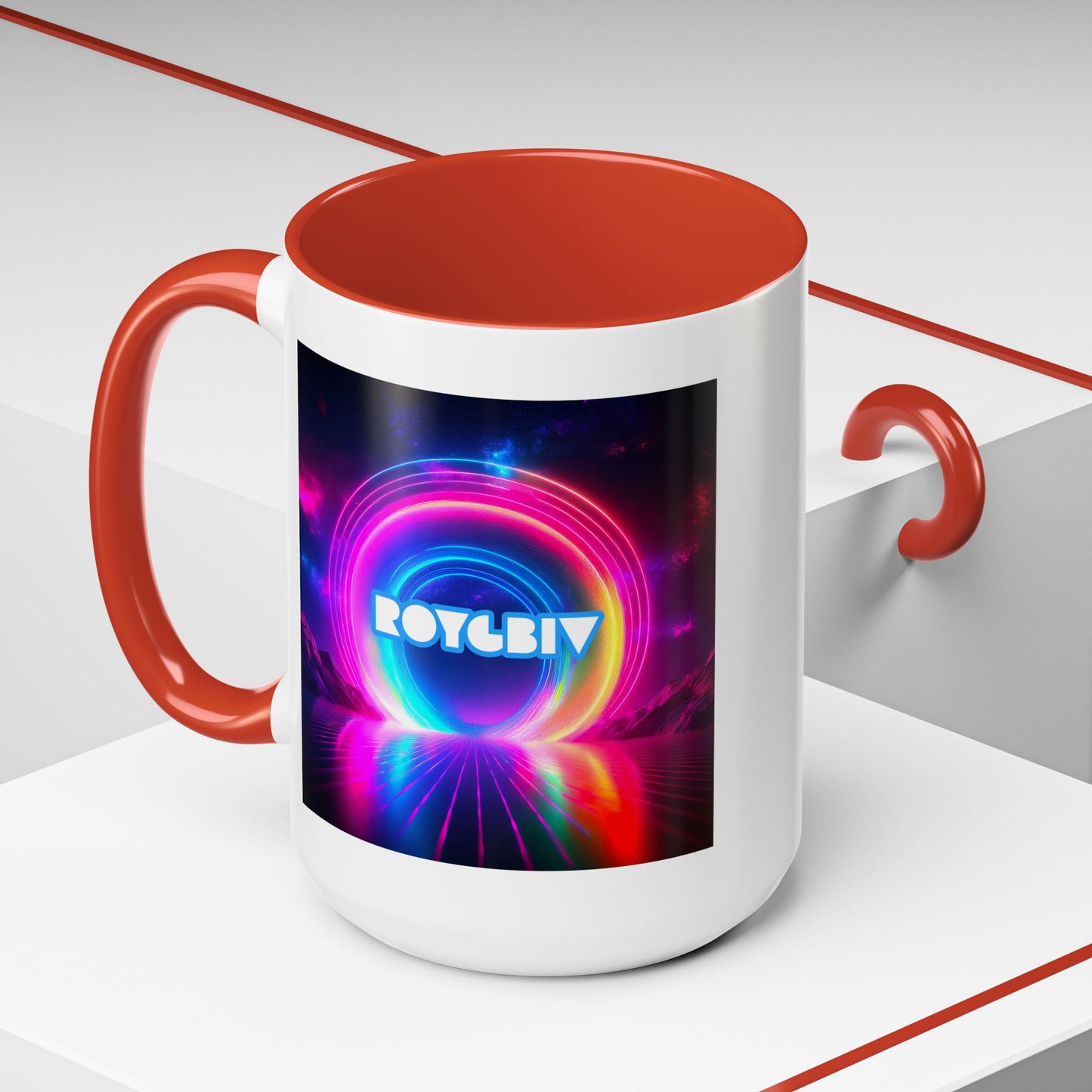 "ROYGBIV" - Modern Accent Mug [11oz or 15oz]