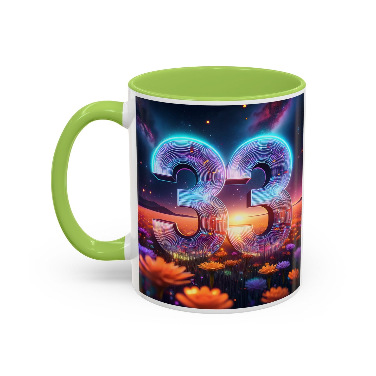 "33" - Modern Accent Mug [11oz or 15oz]
