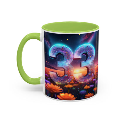 "33" - Modern Accent Mug [11oz or 15oz]