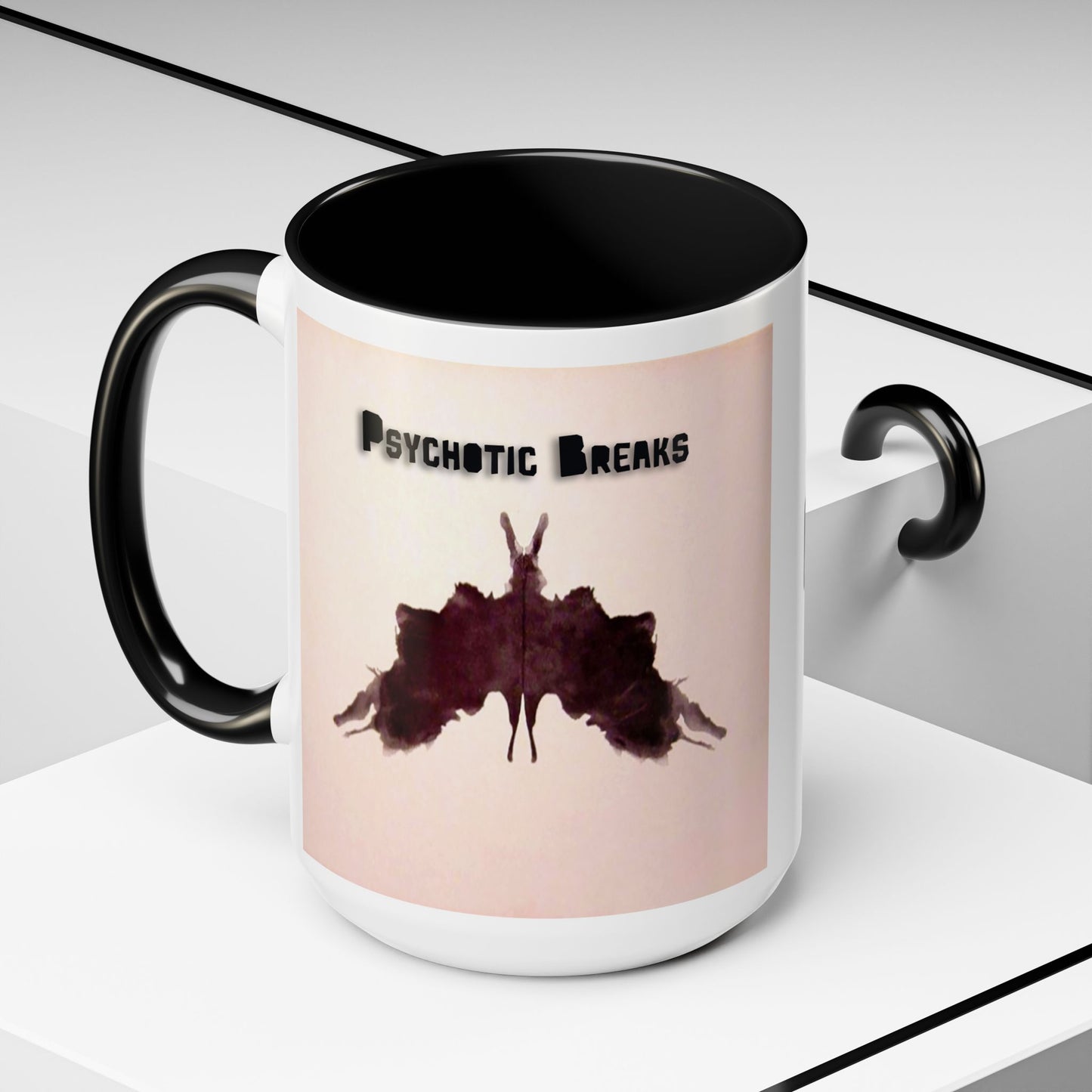 "Psychotic Breaks" - Modern Ceramic Mug [11oz or 15oz]
