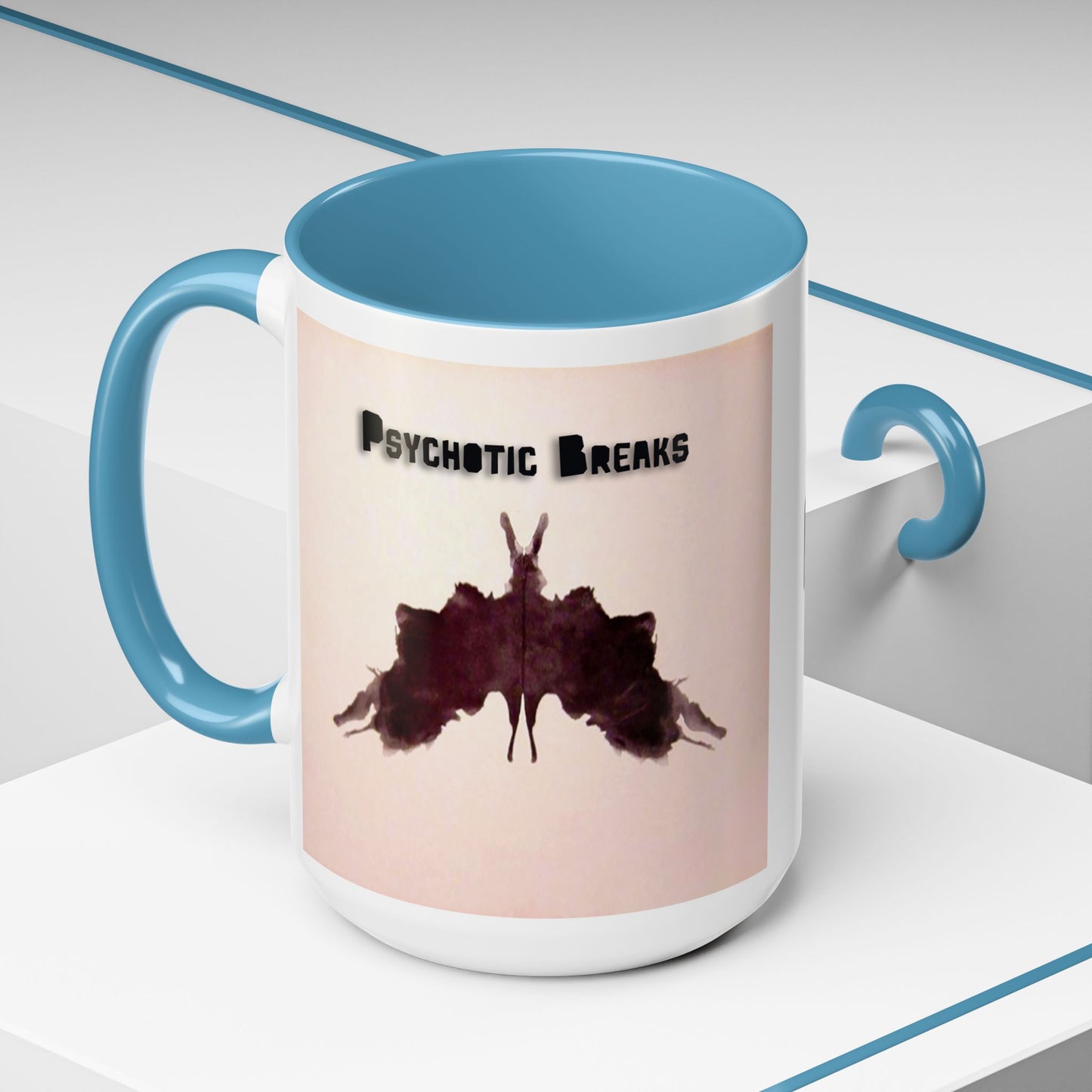"Psychotic Breaks" - Modern Ceramic Mug [11oz or 15oz]