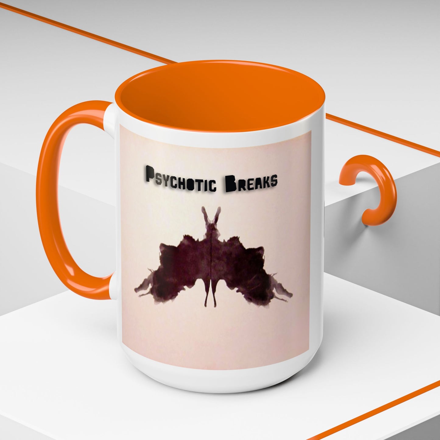 "Psychotic Breaks" - Modern Ceramic Mug [11oz or 15oz]