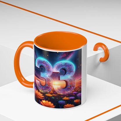 "33" - Modern Accent Mug [11oz or 15oz]
