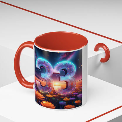 "33" - Modern Accent Mug [11oz or 15oz]