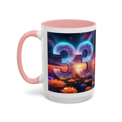 "33" - Modern Accent Mug [11oz or 15oz]