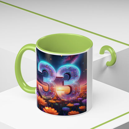 "33" - Modern Accent Mug [11oz or 15oz]